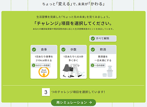 ちょっと「変える」で未来が「かわる」